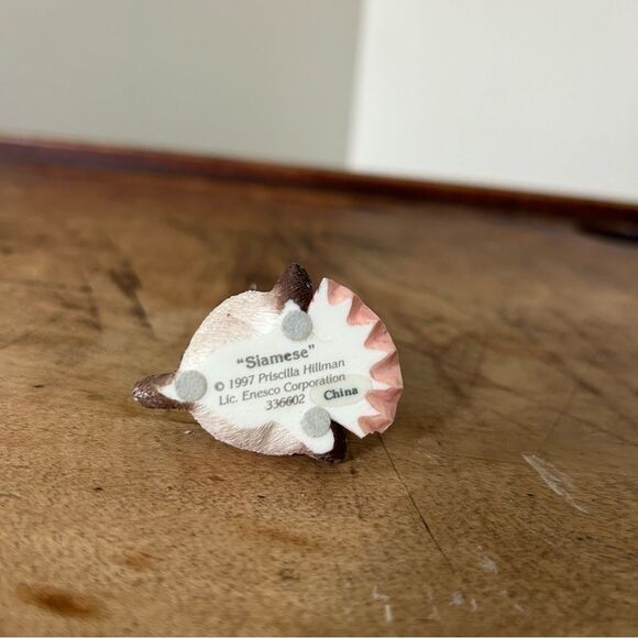 Calico kittens Priscilla Hillman 1997 “Siamese” chipped ear - Picture 7 of 8